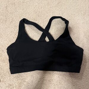 Black Sports Bra